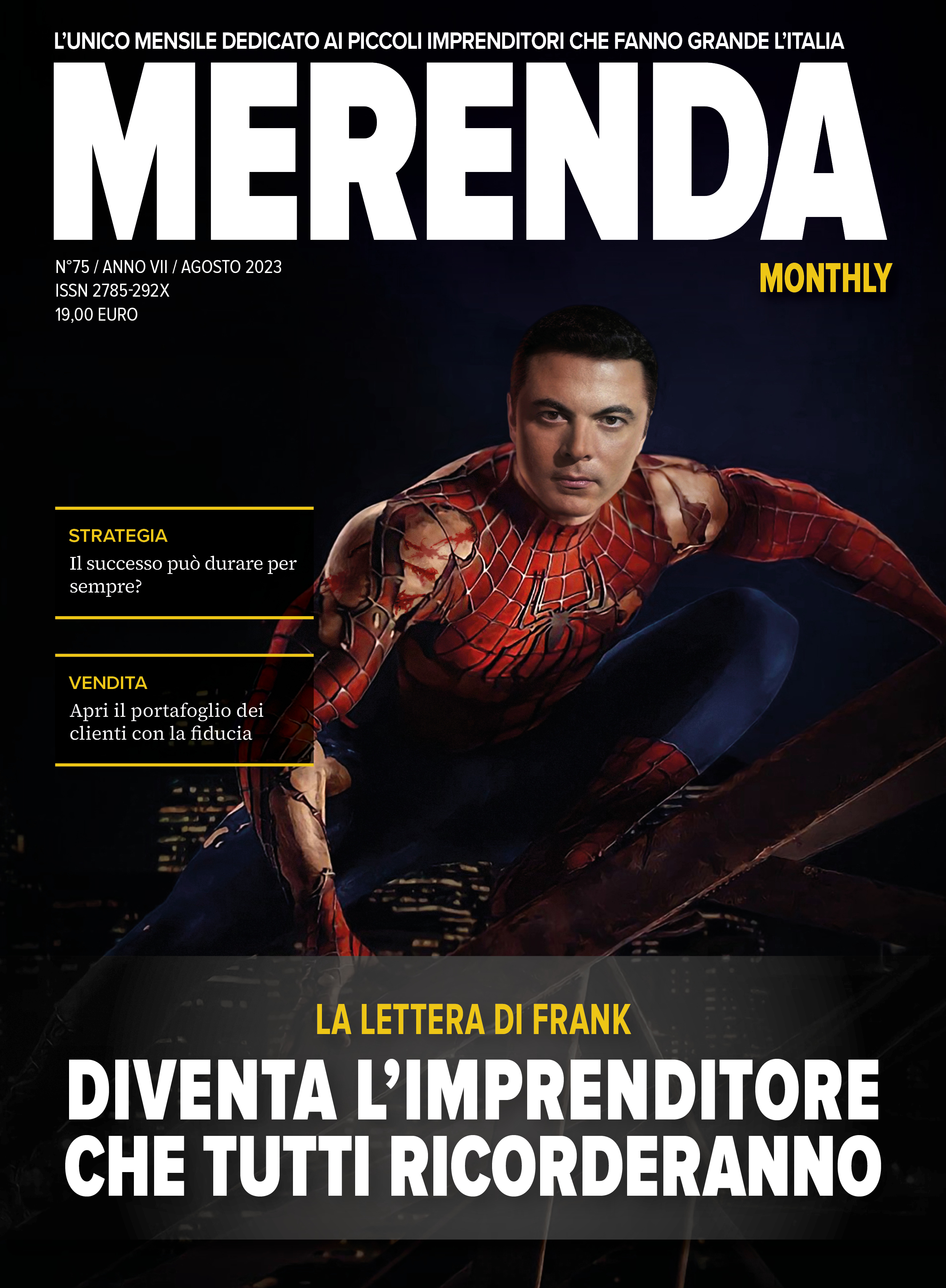 Merenda Monthly Numero 75 – Tema Spiderman
